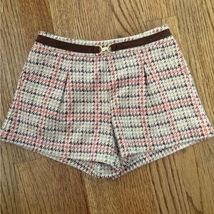 Janie and Jack Houndstooth Skirt with Belt NWT